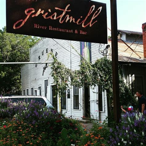 Gristmill river restaurant & bar - Apr 29, 2022 · Throughout the many levels of the restaurant along the banks of the Guadalupe River, diners can sit within the ruins of the old cotton gin. The Gristburger ($10.99) is a 1/2-pound all-beef patty ... 